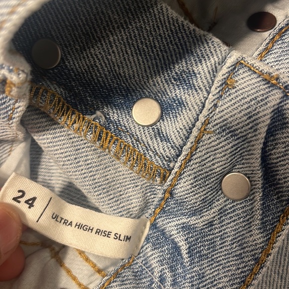 Pacsun Ultra High Rise Slim Jeans - Picture 8 of 13